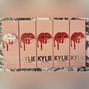 Kylie lip kit bundle (5 pieces) MSRP $35 each kit